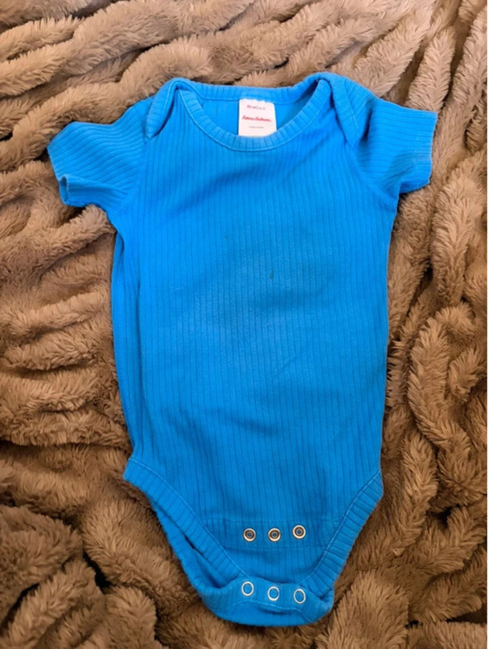 Tshirt Onsie size 2t  bright blue
